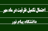 تکمیل ظرفیت کنکوری سراسری سال 97 در پیام نور